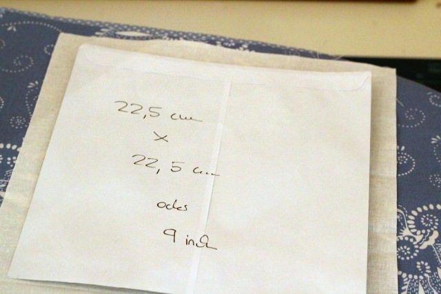 Papiervorlage