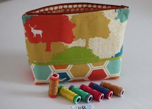 Taschen braun mit Garn_