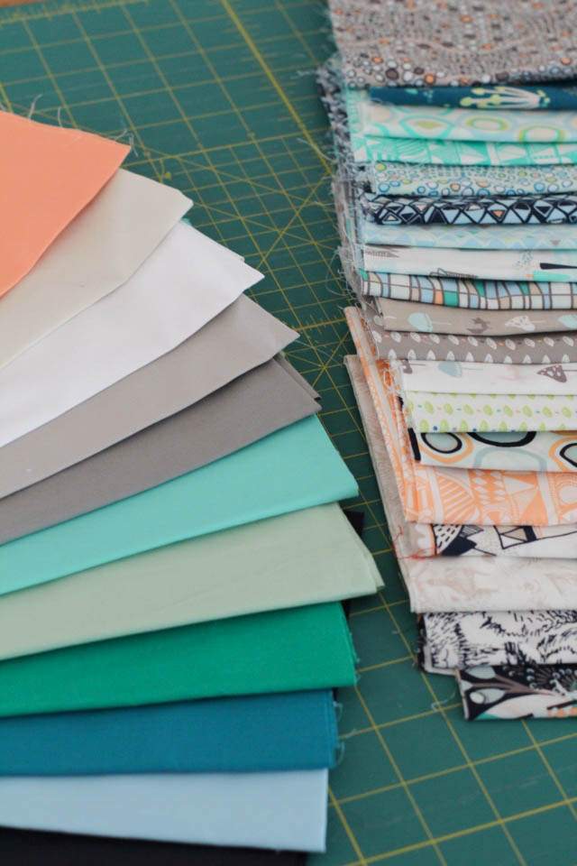 Patchwork mit Unis