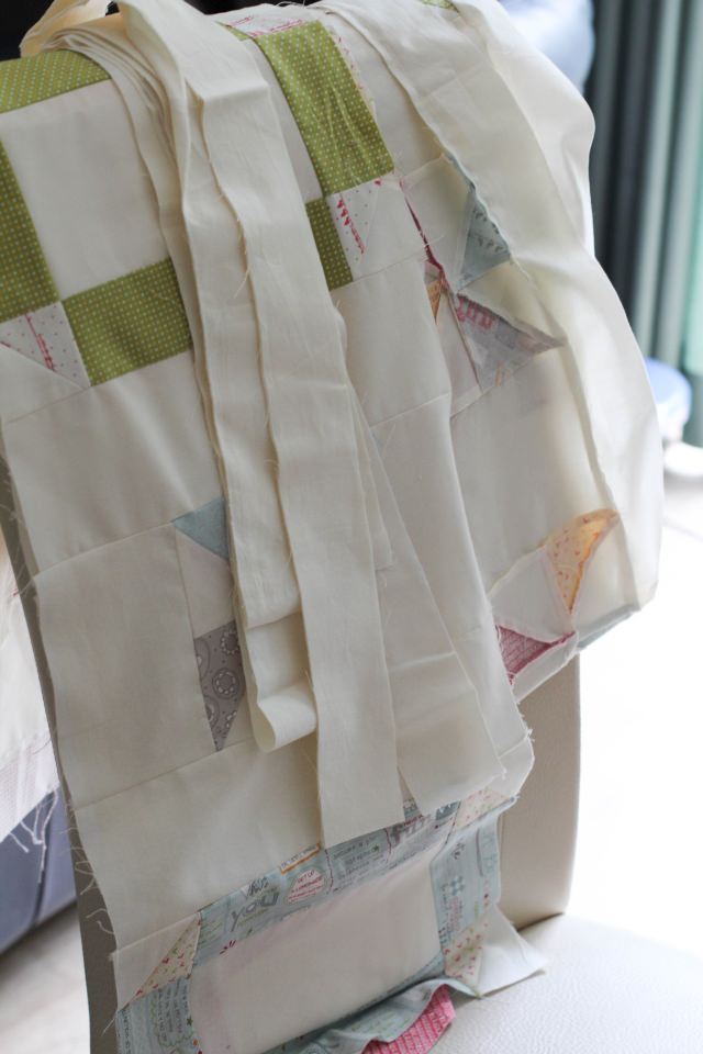 Quilt wieder auseinanderne