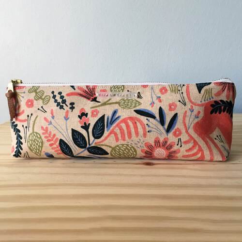 Canvas Pencil Pouch